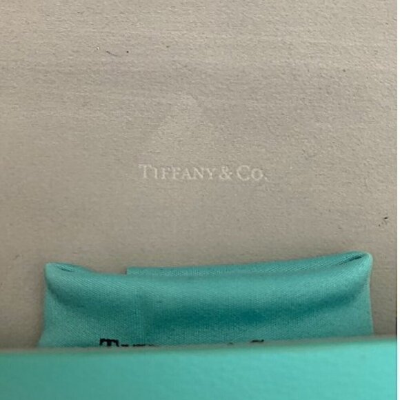 Tiffany & Co Eyeglass Sunglasses Case Magnetic Closure with Microfiber Cloth - Picture 3 of 8